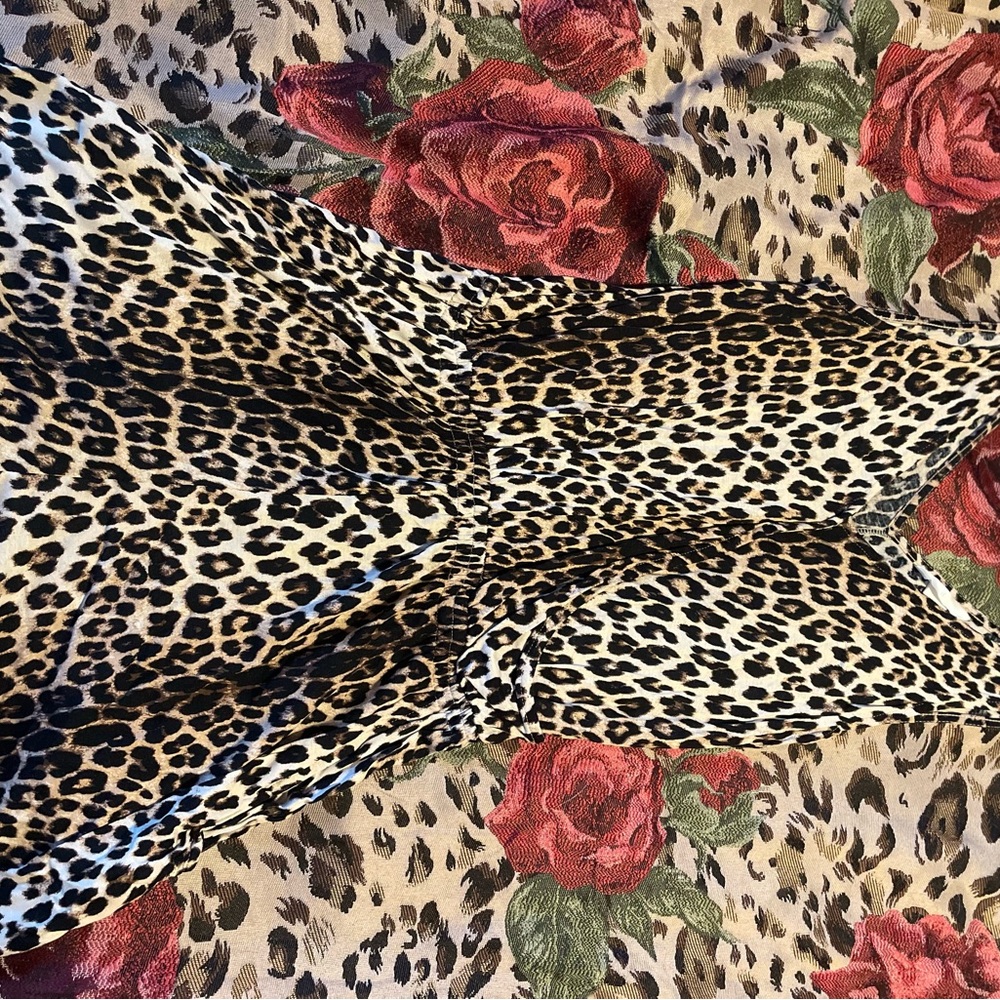 H&M Leopard Print Jumpsuit